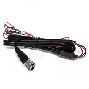 voedingskabel monitor open einde 12 24vdc