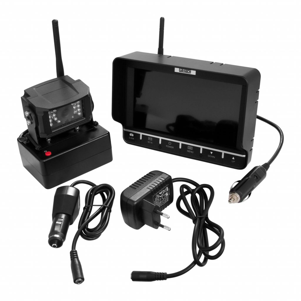 camerasysteem met accu en magneet en laders